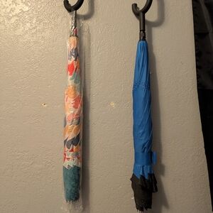 Colorful Leaf Pattern Umbrella